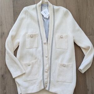 NWT Sandro Cardigan Jacket